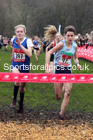Junior girls, 2020 New Balance English Schools Champs., Sefton Park, Liverpool. Photo: David T. Hewitson/Sports for All Pics